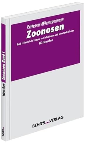 Beispielbild fr Zoonosen 1: Bakterielle Erreger von Infektionen und Intoxikationen zum Verkauf von medimops