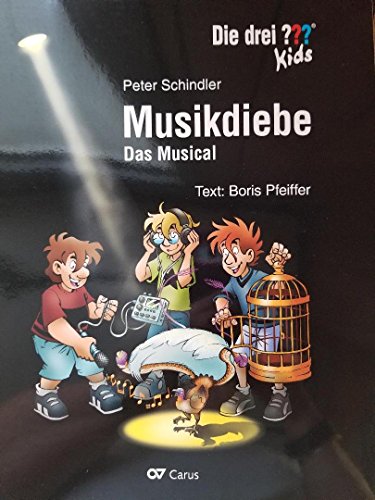 9783899483079: Die drei ??? Kids: Musikdiebe (Fragezeichen): Das Musical