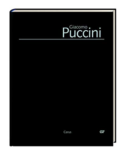 9783899483130: Puccini, G: Edizione Nationale delle Opere di Giacomo Puccin