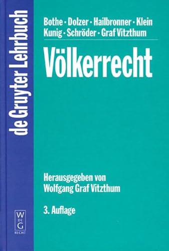 Beispielbild fr Vlkerrecht zum Verkauf von Buchpark