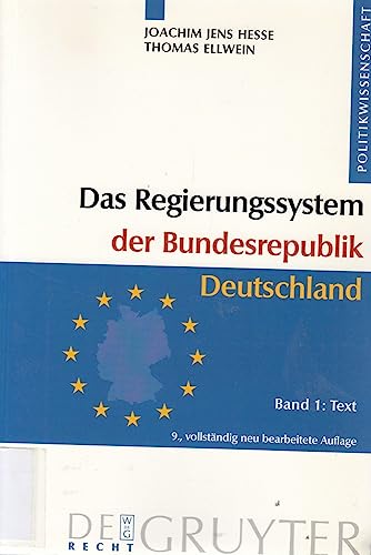 Stock image for Das Regierungssystem der Bundesrepublik Deutschland: Bd. 1: Text. Bd. 2: Materialien for sale by medimops