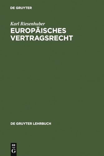 Imagen de archivo de Europisches Vertragsrecht a la venta por Buchpark