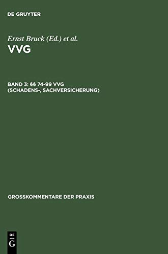 Stock image for 74-99 VVG (Grokommentare der Praxis) for sale by medimops