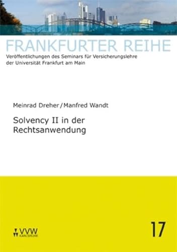 Stock image for Solvency II in der Rechtsanwendung for sale by medimops