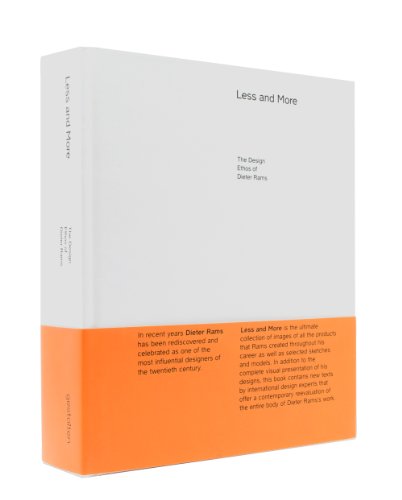 9783899552775: Less and More: The Design Ethos of Dieter Rams (English and German Edition)