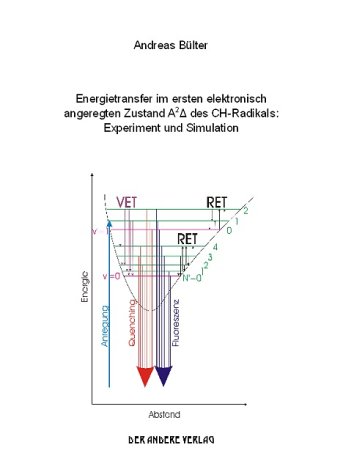 9783899590920: Energietransfer im ersten elektronisch angeregten Zustand A2Δ des CH-Radikals: Experiment und Simulation - Blter, Andreas