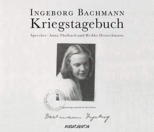 Kriegstagebuch - Bachmann, Ingeborg