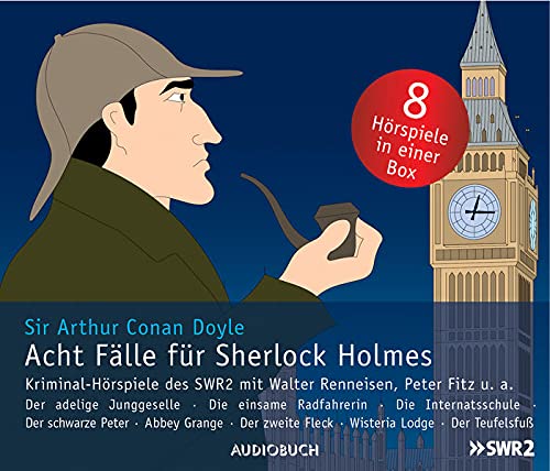 Stock image for Acht Flle fr Sherlock Holmes - Kriminalhrspiele for sale by medimops