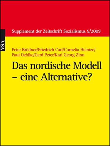 Beispielbild fr Das nordische Modell - eine Alternative? zum Verkauf von modernes antiquariat f. wiss. literatur