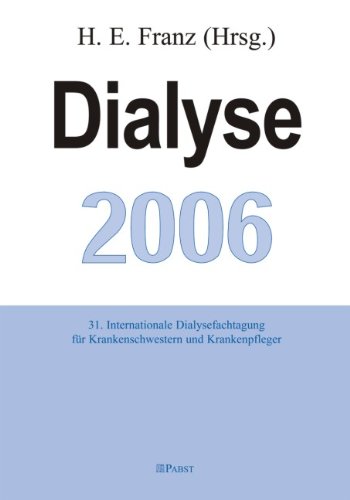 Beispielbild fr Dialyse 2006 zum Verkauf von medimops