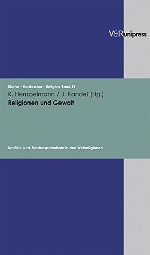 Stock image for Religionen und Gewalt : Konflikt- und Friedenspotentiale in den Weltreligionen . for sale by Ganymed - Wissenschaftliches Antiquariat