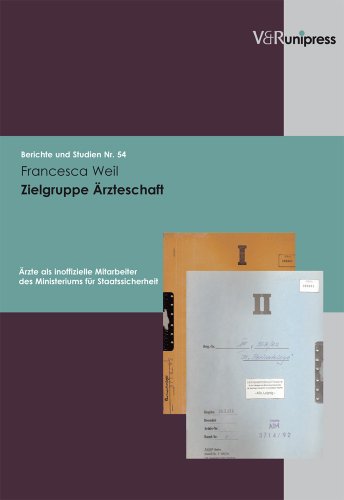 9783899714234: Berichte und Studien.: rzte als inoffizielle Mitarbeiter des Ministeriums f"r Staatssicherheit der DDR: 54