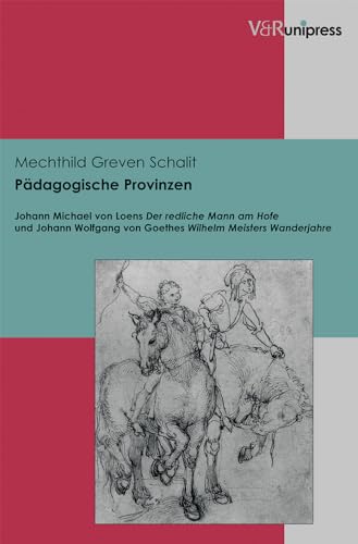 9783899719550: Pdagogische Provinzen: Johann Michael von Loens Der redliche Mann am Hofe und Johann Wolfgang von Goethes Wilhelm Meisters Wanderjahre (German Edition)