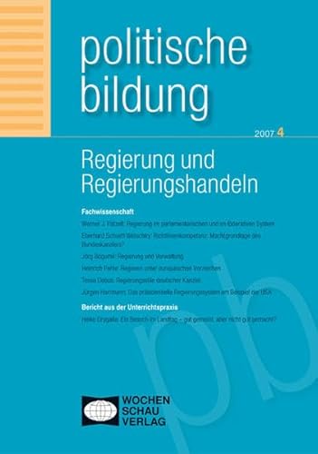 Beispielbild fr Regierung und Regierungshandeln zum Verkauf von medimops