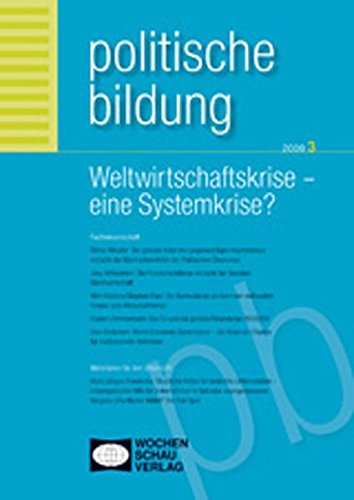 Stock image for Weltwirtschaftskrise - Eine Systemkrise? for sale by Buchpark