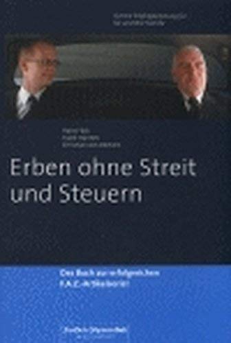 Beispielbild fr Erben ohne Streit und Steuern zum Verkauf von medimops