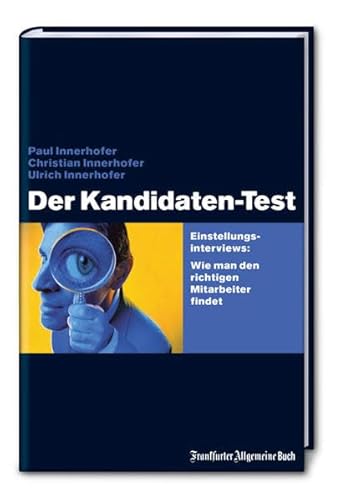 Beispielbild fr Der Kandidaten-Test zum Verkauf von WorldofBooks