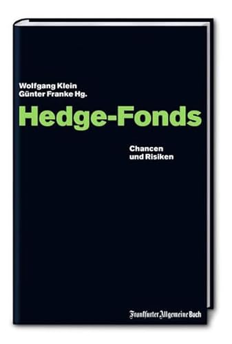 Hedge-Fonds : Chancen und Risiken. Mit CD-ROM - Klein, Wolfgang