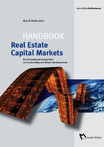 Stock image for Handbook Real Estate Capital Markets for sale by Swan Trading Company