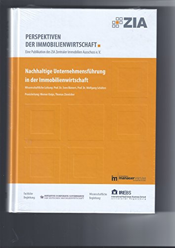 9783899843392: Nachhaltige Unternehmensfhrung in der Immobilienwirtschaft