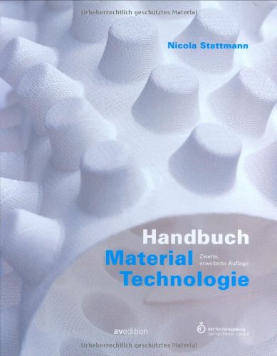 Handbuch Material Technologie (German Edition) (9783899860078) by Stattmann, Nicola