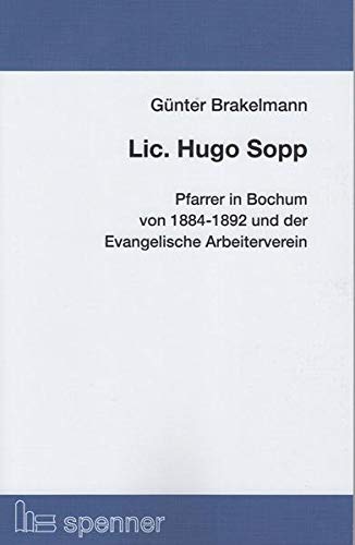 Stock image for Lic. Hugo Sopp. -Language: german for sale by GreatBookPrices