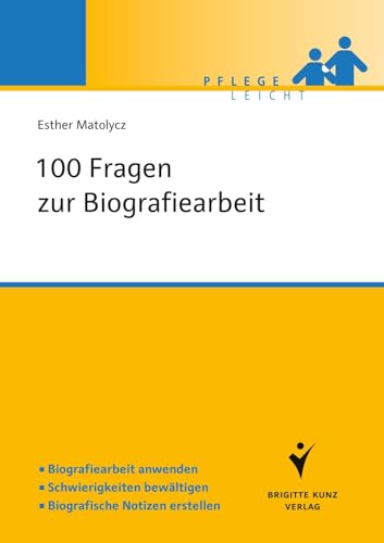 Beispielbild fr 100 Fragen zur Biografiearbeit zum Verkauf von Blackwell's