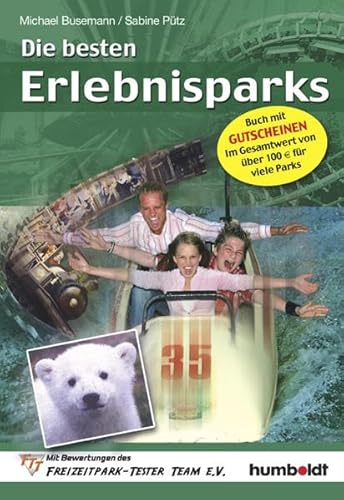 Imagen de archivo de Die besten Erlebnisparks: Buch mit Gutschein im Gesamtwert von 100 fr viele Parks a la venta por medimops