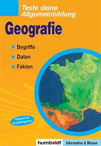 9783899949629: Teste deine Allgemeinbildung: Geografie