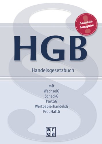 Beispielbild fr HGB : Handelsgesetzbuch , [vom 10. Mai 1897 (RGBl. S. 219), (BGBl. III 4100-1) , zuletzt gendert durch Bilanzkontrollgesetz vom 15. Dezember 2004 (BGBl. I S. 3408)] zum Verkauf von NEPO UG