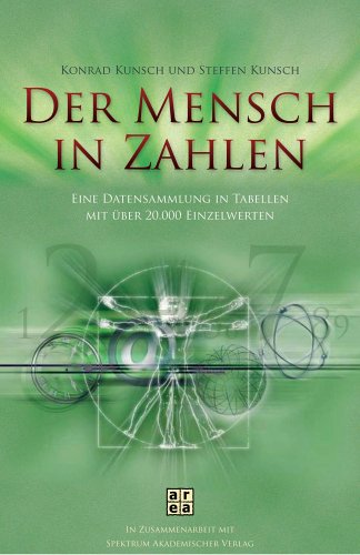 Beispielbild fr Der Mensch in Zahlen. Eine Datensammlung in Tabellen mit ber 20.000 Einzelwerten zum Verkauf von medimops