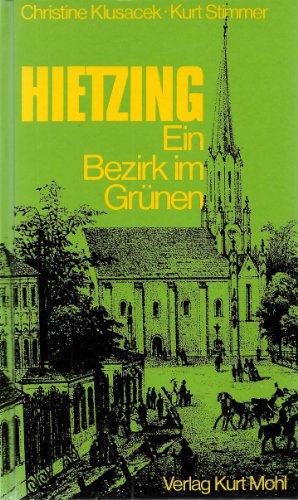 Beispielbild fr Hietzing. zum Verkauf von medimops