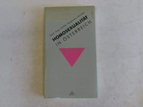 Beispielbild fr Homosexualitt in sterreich zum Verkauf von medimops