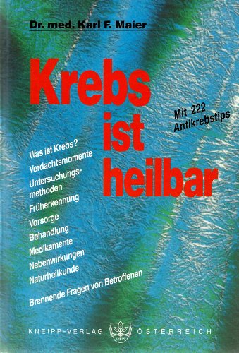 Stock image for Krebs ist heilbar for sale by Goodbooks-Wien