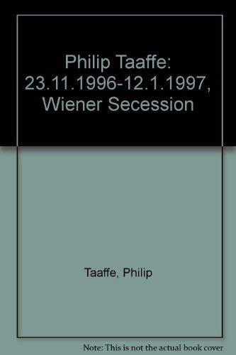 9783900803841: Philip Taaffe: 23.11.1996-12.1.1997, Wiener Secession