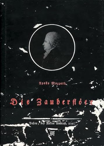 Beispielbild fr Die Zauberflte. Eine groe Opera in zwey Aufzgen. Nach Schikaneder fr kleinere Theater frey, jedoch ohne mindesten Abbruch der Musik umgearbeitet. Die Musik ist von Apollo Mozzart. zum Verkauf von Antiquariat Dr. Christian Broy