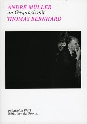 Imagen de archivo de Gesprche mit Thomas Bernhard a la venta por text + tne