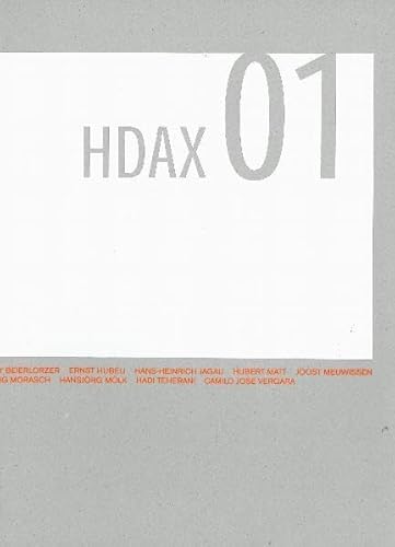 Stock image for HDAX 01: On the Abandonment of Architecture as the Task of Architecture - Doc zur Architecture 13/14 for sale by Revaluation Books