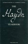 Stock image for The Haydn Yearbook: v. 17 for sale by MusicMagpie