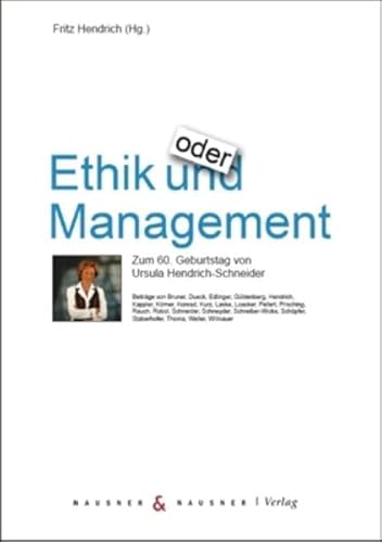 Stock image for Ethik und/oder Management for sale by Bookbot