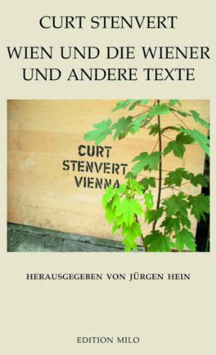 9783901749711: Wien und die Wiener: und andere Texte - Stenvert, Curt