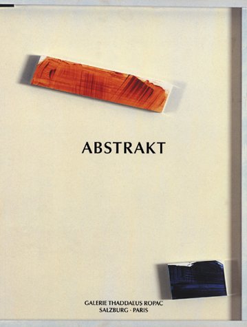 Stock image for Abstrakt (1999) for sale by Colin Martin Books