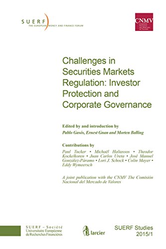 Imagen de archivo de Challenges in Securities Markets Regulation: Investor Protection and Corporate Governance 2015 (SUERF-Studies) a la venta por Brook Bookstore