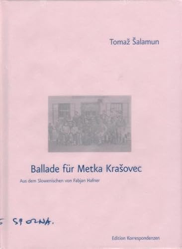 9783902113382: Ballade fr Metka Krasovec