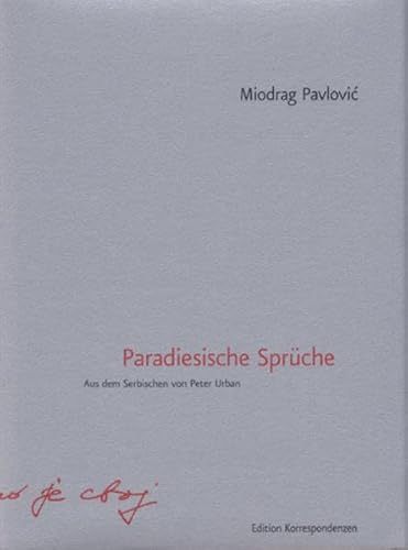 9783902113504: Paradiesische Sprche