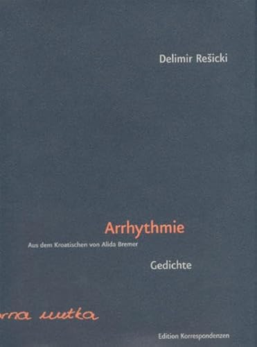 9783902113573: Arrhytmie: Gedichte