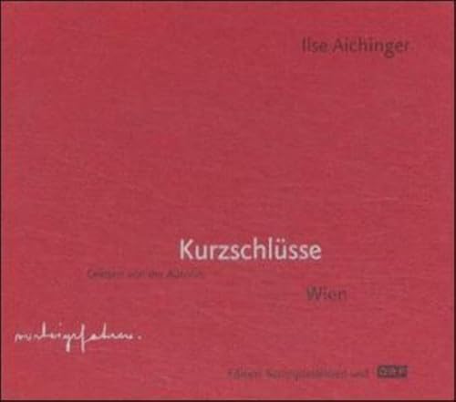 9783902113832: CD Kurzschlsse. Gelesen von der Autorin