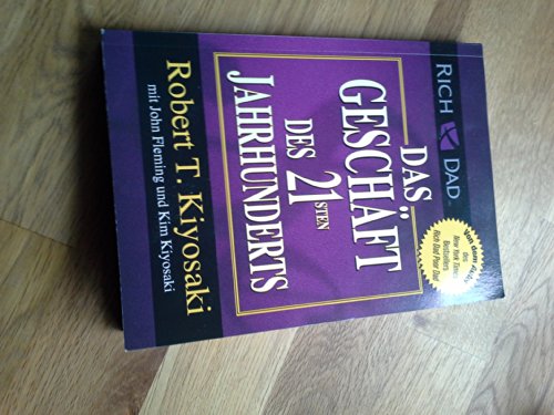 Beispielbild fr Das Geschft des 21. Jahrhunderts von dem Autor des New York Times Bestsellers Rich Dad Poor Dad von Robert T. Kiyosaki rgern Sie sich ber Korruption in der Wirtschaftswelt? ber die Wall Street und die Grobanken? ber den Staat, weil er zuviel falsch und nicht genug richtig macht? Oder rgern Sie sich ber sich selbst weil Sie sich nicht schon frher um Ihre Finanzen gekmmert haben? Das Leben ist hart. Die Frage ist: Was werden Sie dagegen tun? Jammern und ber die Wirtschaft klagen oder anderen die Schuld geben wird Ihre finanzielle Zukunft nicht sichern. Wenn Sie Wohlstand wollen, mssen Sie sich ihn schaffen. Sie mssen Ihre eigene Zukunft in die Hand nehmen, indem Sie die Kontrolle ber Ihre Einkommensquelle gewinnen gleich heute! Sie brauchen Ihr eigenes Geschft. Dies mgen fr die Mehrheit wirtschaftlich schwere Zeiten sein, doch fr viele Unternehmer sind es Zeiten voller wirtschaftlichen Potentials. Jetzt ist es nicht nur an der Zeit, sich ein Geschft aufzubauen, sondern zum Verkauf von BUCHSERVICE / ANTIQUARIAT Lars Lutzer