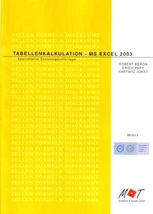 Imagen de archivo de Tabellenkalkulation - MS Excel 2003 a la venta por Buchpark