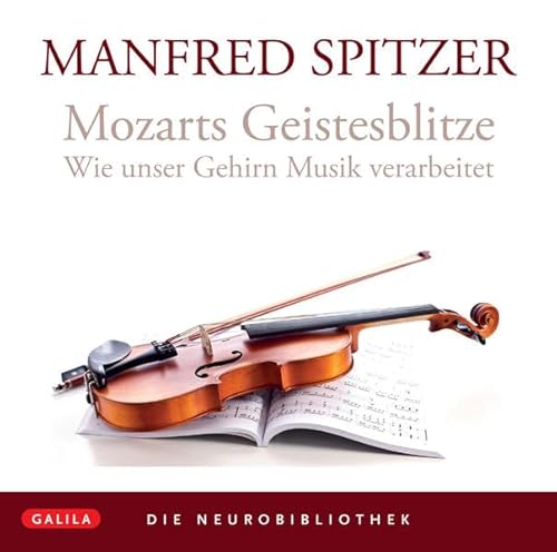 Beispielbild fr Mozarts Geistesblitze. CD: Wie unser Gehirn Musik verarbeitet zum Verkauf von medimops